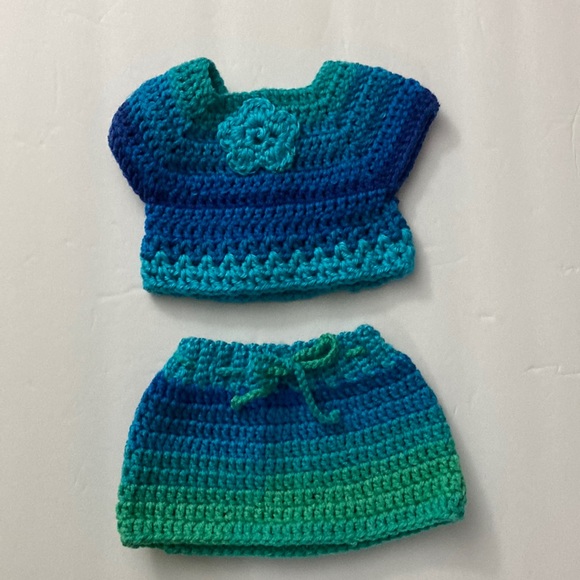 Other - AG Handmade Crochet Fashionable Two-Piece Outfit
